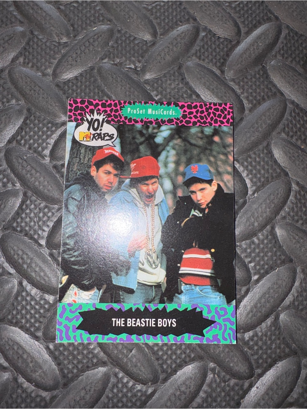 The Beastie Boys 1991 MTV raps musicard vintage